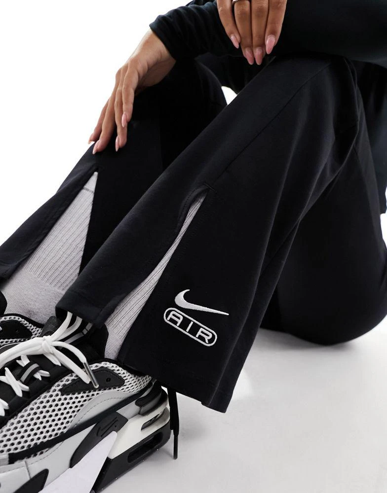 NIKE Nike Air high waisted flared leggings in black 4