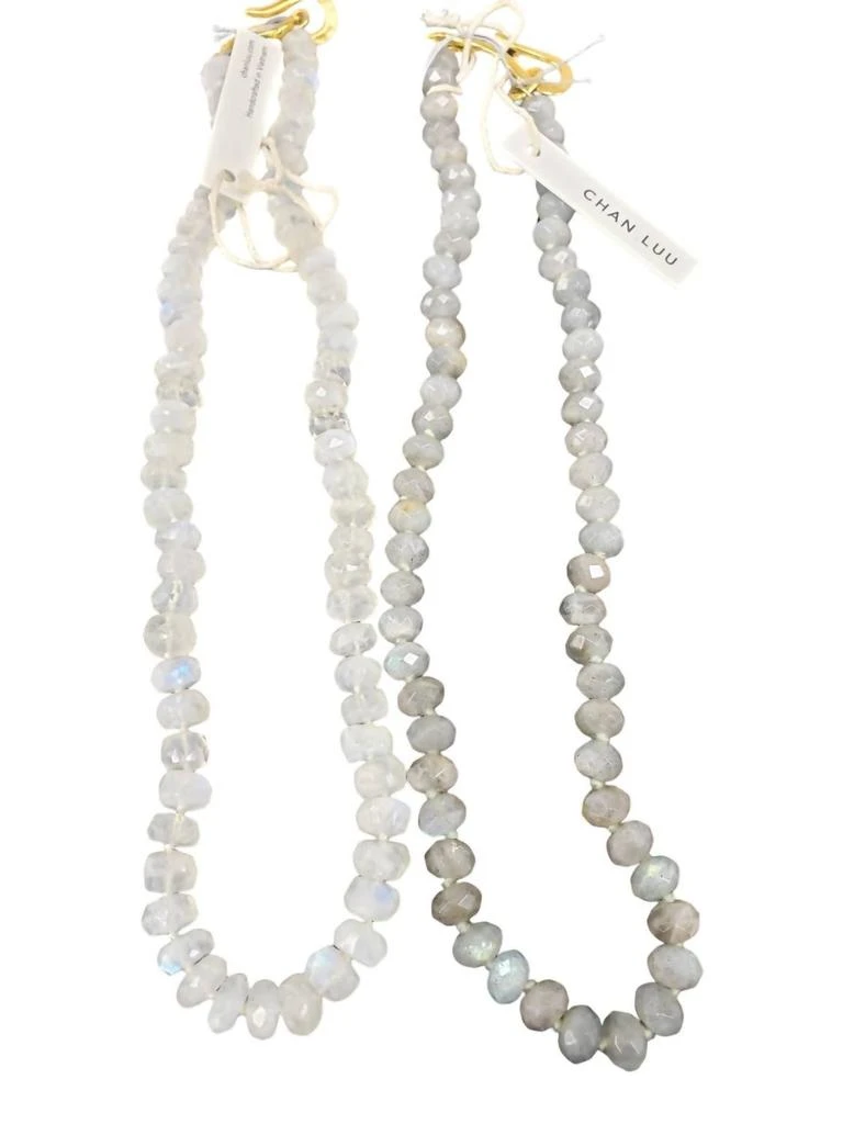 Chan Luu Women's Beaded Necklace In White 1
