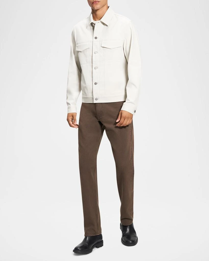 Theory Men's Stretch Twill Trucker Jacket 5
