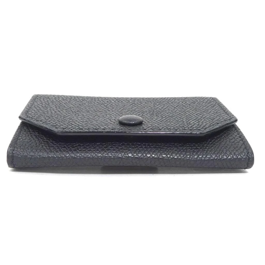 VALEXTRA Leather Coin Purse/Coin Case (Pre-Owned) 3