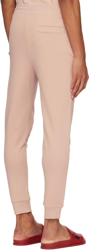 Hugo Pink Embroidered Lounge Pants 3