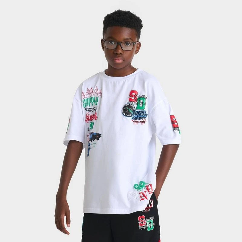 SUPPLY & DEMAND Kids' Supply & Demand Hela Patch T-Shirt 1