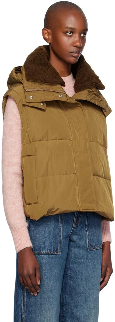 Yves Salomon Tan Ultralight Down Vest 2
