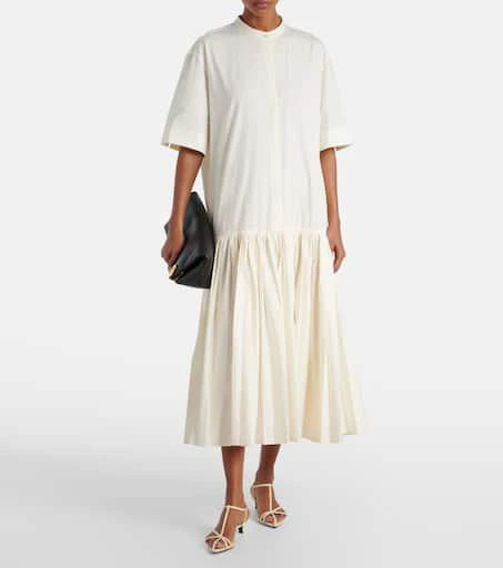 Jil Sander Cotton poplin maxi dress 2