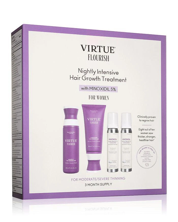 Virtue Flourish Nightly Intensive Hair Growth Treatment - 90 Days 1