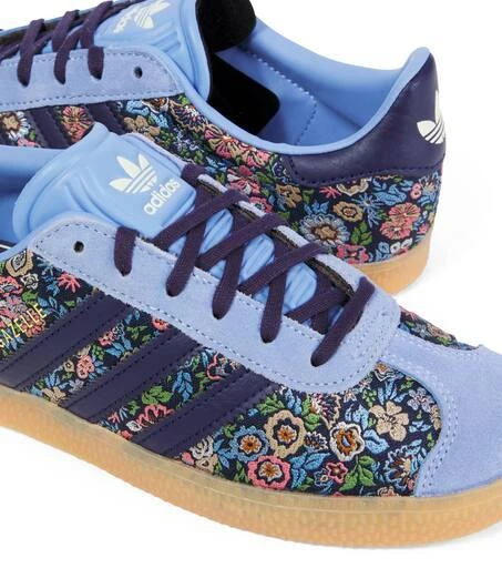 Adidas x Liberty London Gazelle leather sneakers 5