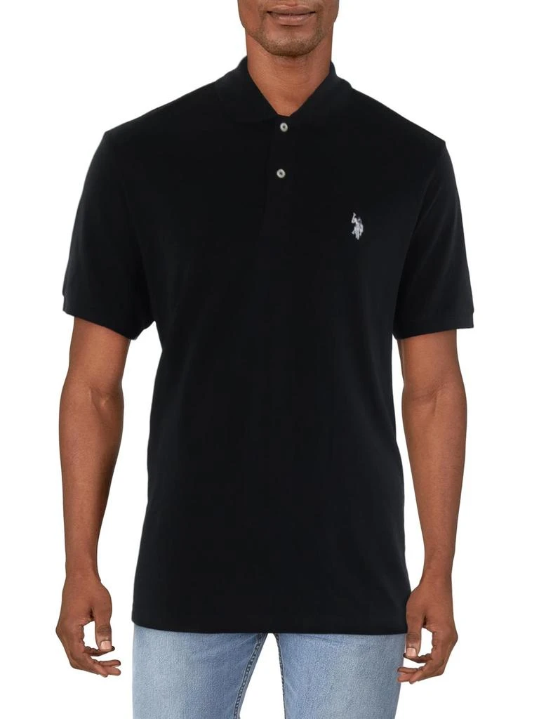 U.S. POLO ASSN. Mens Pique Short Sleeves Polo Shirt 6