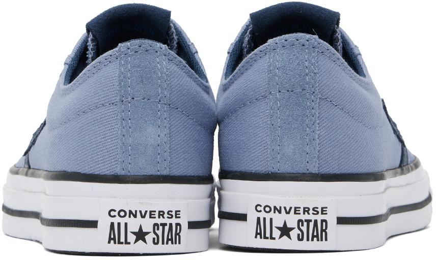 Converse Blue Star Player 76 Low Top Sneakers
