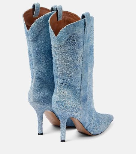 Paris Texas Paloma 95 denim knee-high boots 2