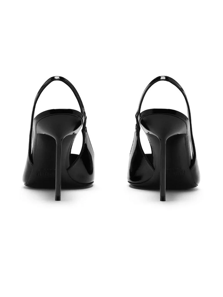 Paris Texas Black Patent Leather Lidia Slingback 4