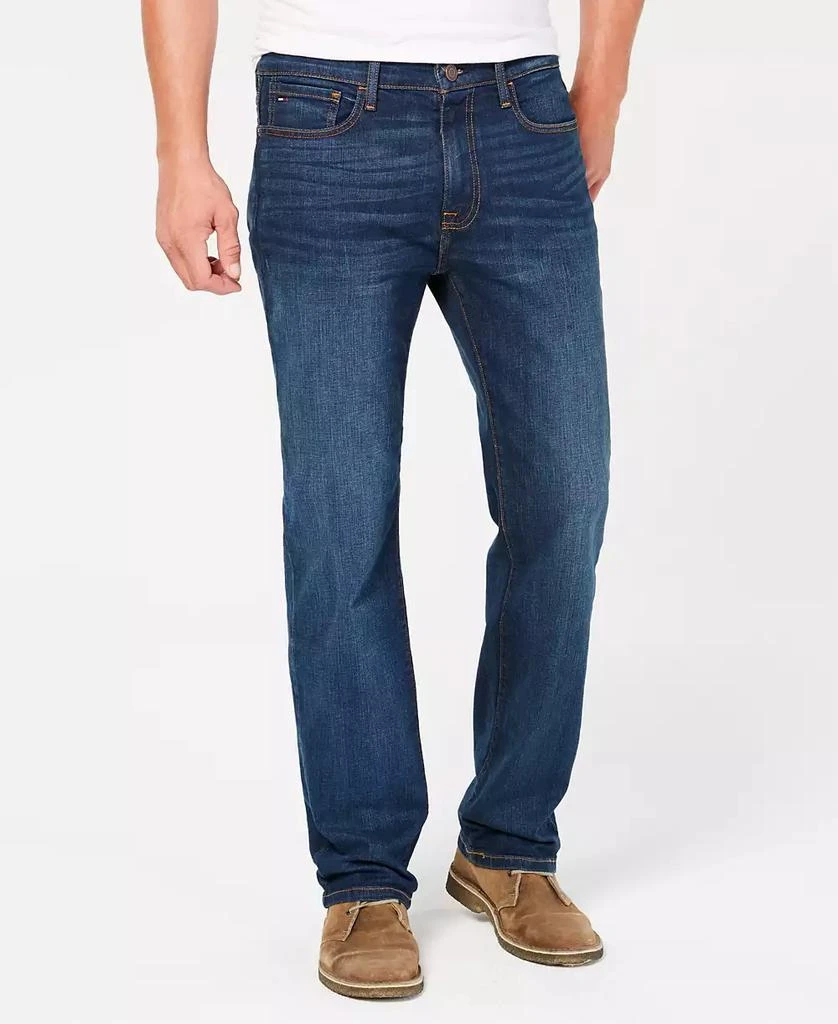 Tommy Hilfiger Men's Big & Tall Relaxed Fit Stretch Jeans 1
