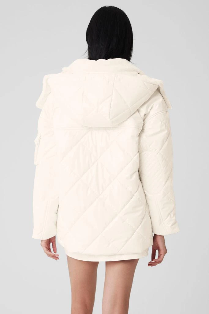 Alo Snomoto Puffer Jacket - Ivory 2