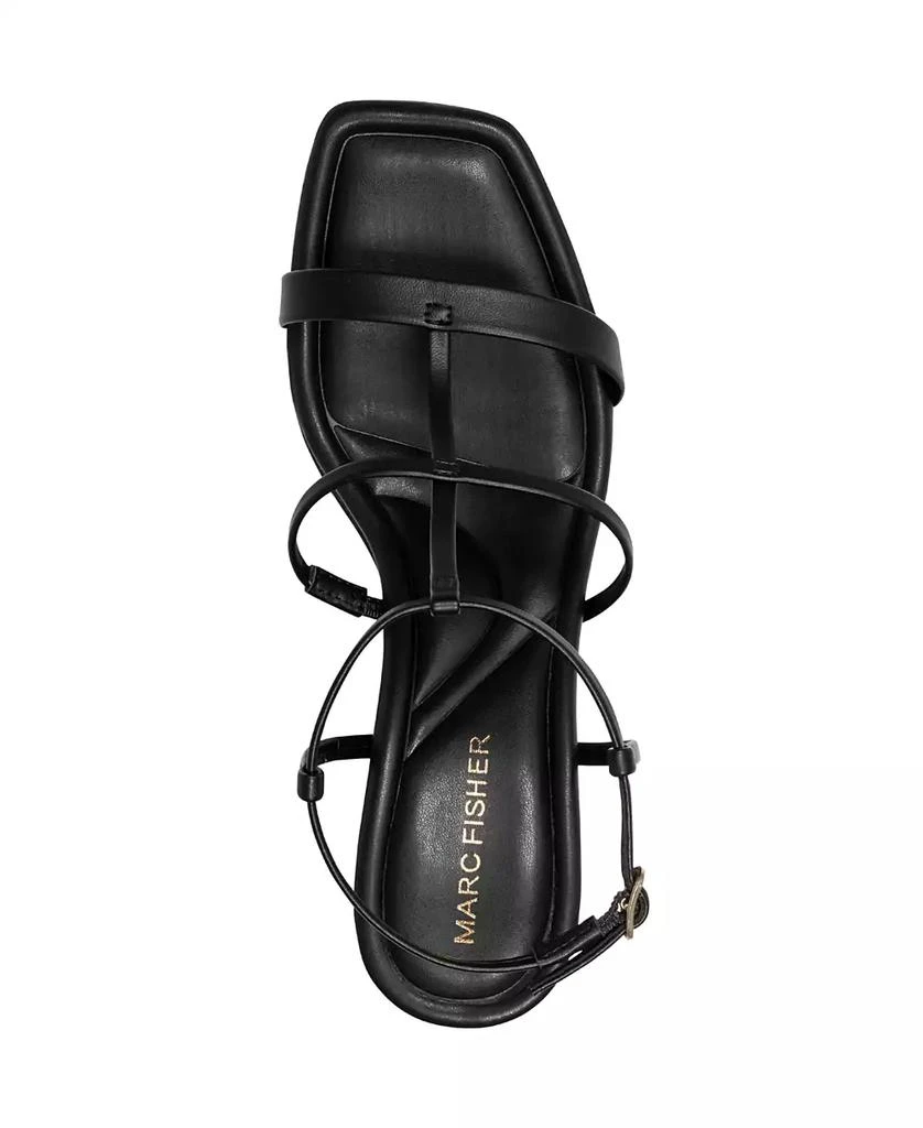 Marc Fisher Women's Gellyn Caged Block Heel Sandals 4