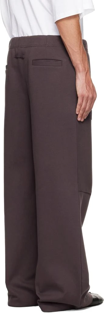 Jean Paul Gaultier Brown 'The Embossed Gaultier' Lounge Pants 3