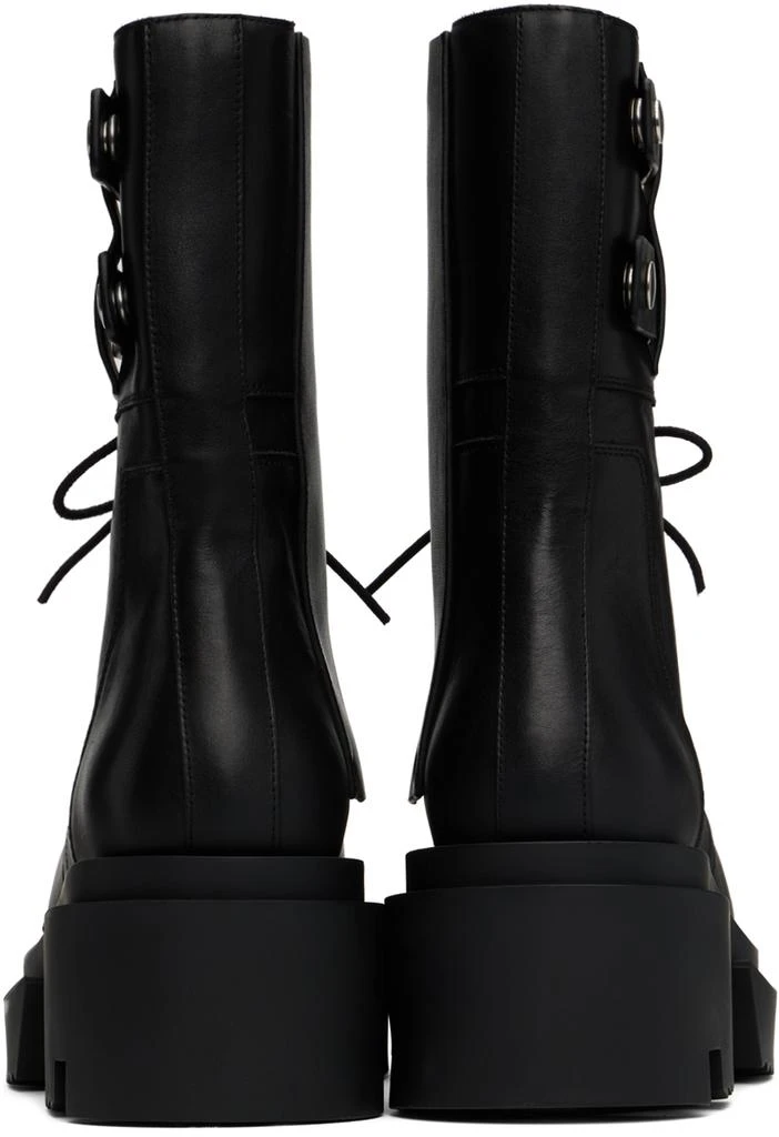 Rick Owens Black Field Bogun Boots 2