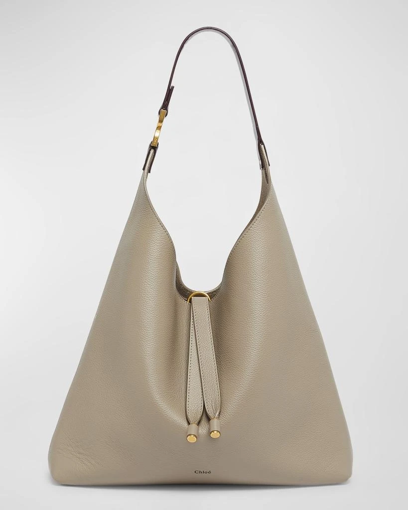 Chloé Marcie Hobo Bag in Grained Leather 1