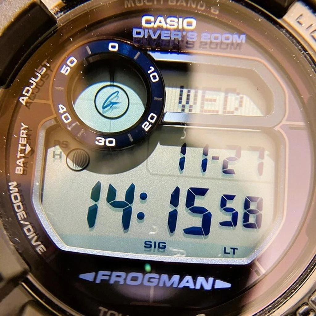 Casio Resin Stainless Steel Wristwatch (Pre-Owned) 4
