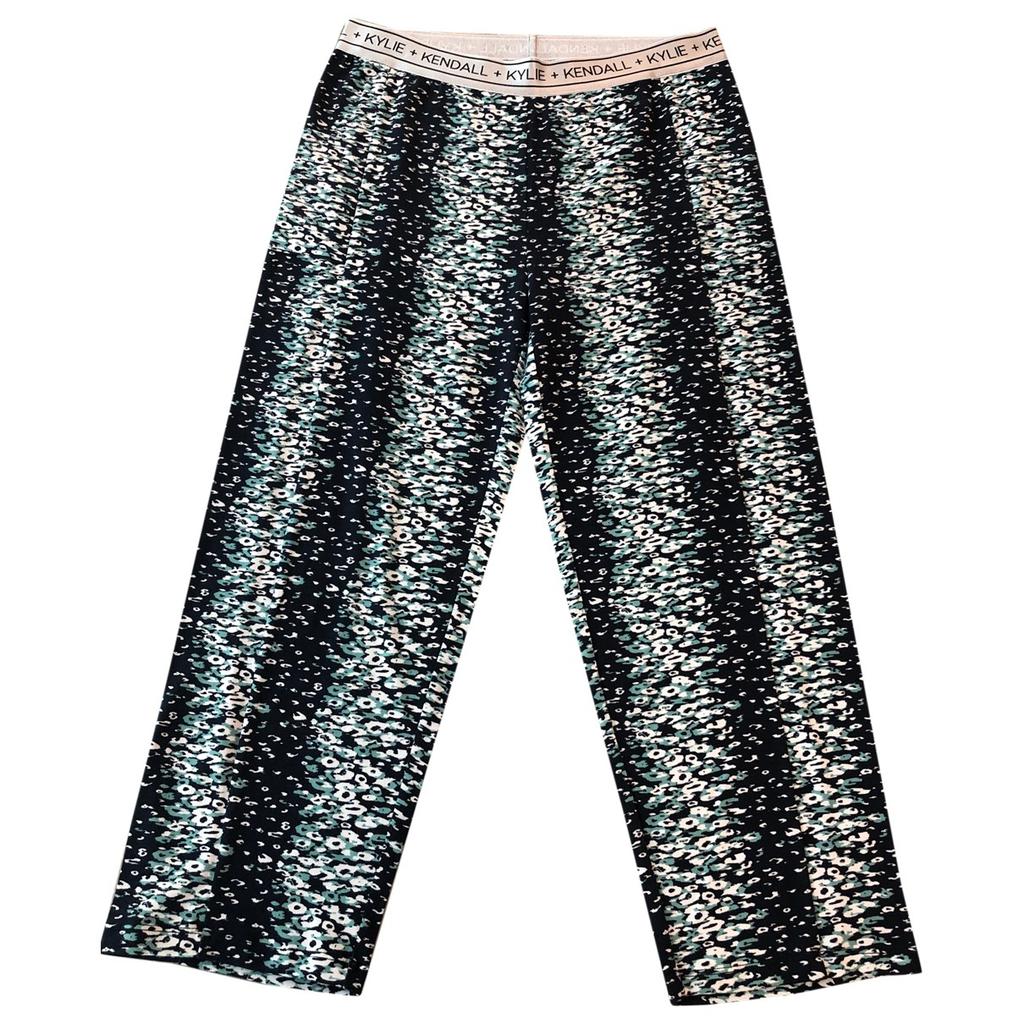 Kendall + Kylie Kendall + Kylie Multicolour Cotton Trousers