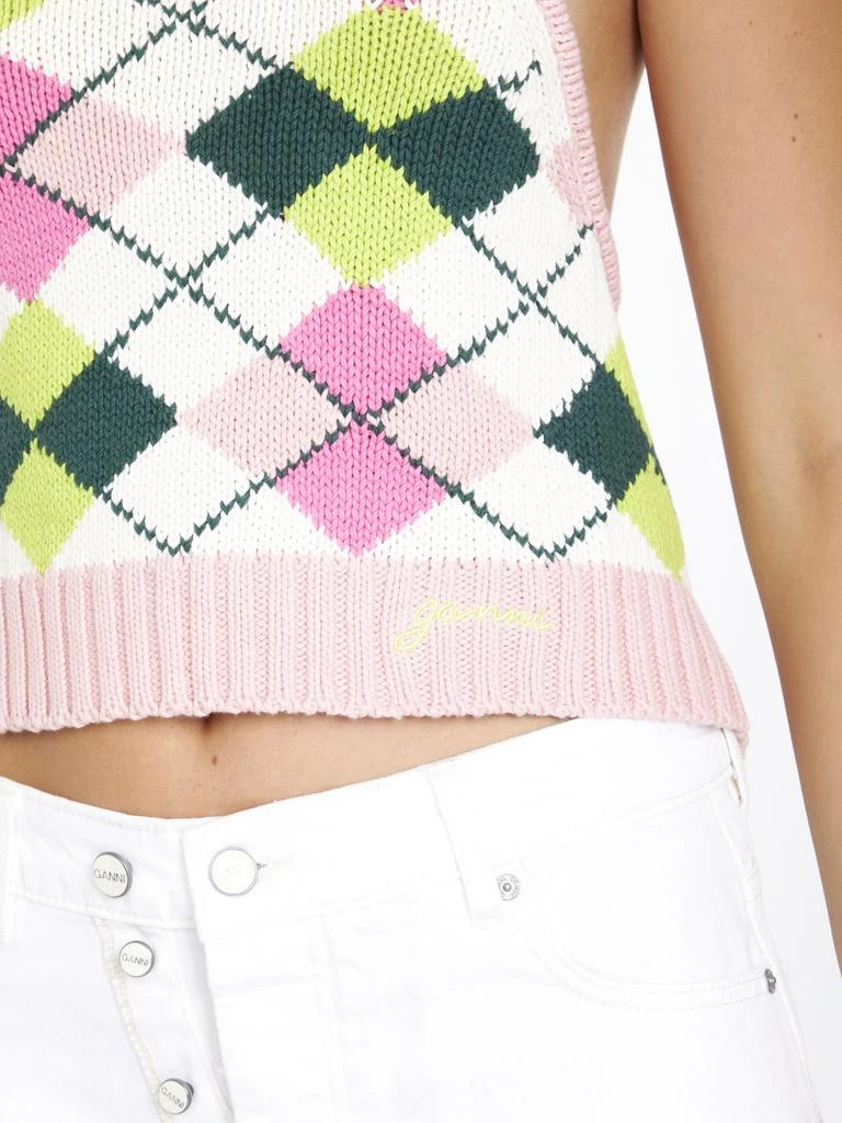 Ganni Halterneck top 4