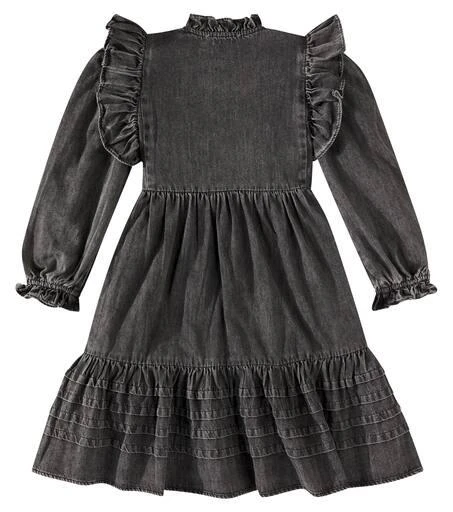 Petite Amalie Cotton chambray dress 4