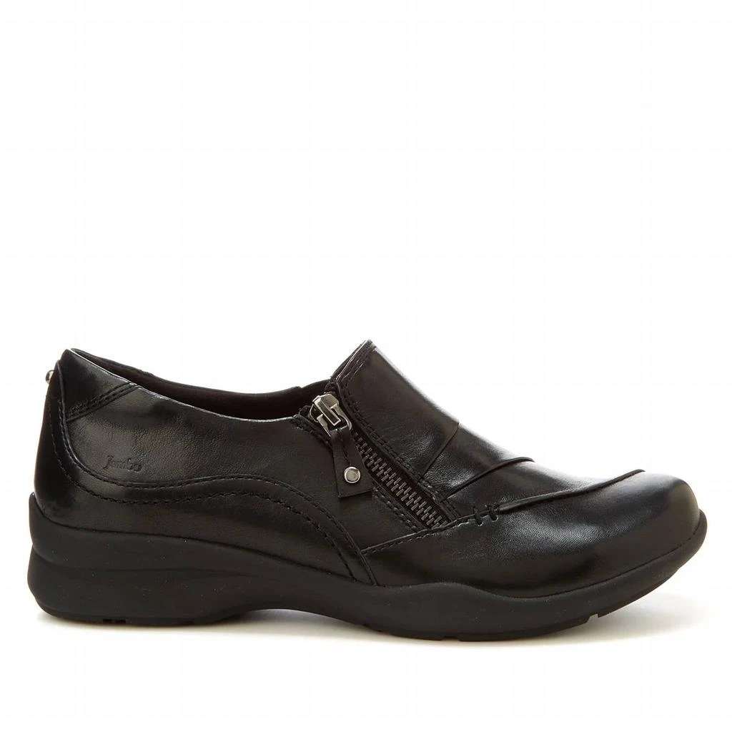 Jambu Women's Thea Slip On Shoes - Wide In Black 4