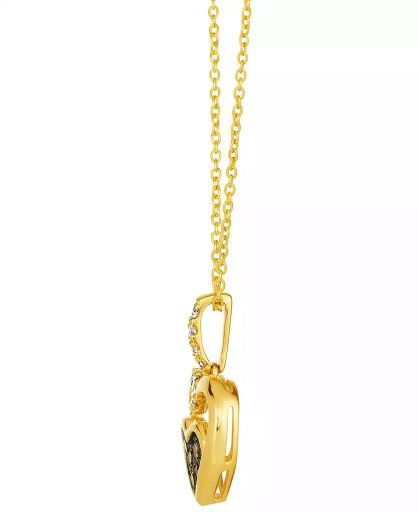 Le Vian Chocolate Diamonds (.13 ct. t.w.) and Nude Diamonds (.20 ct. t.w.) Pendant Necklace in 14k Honey Gold 3