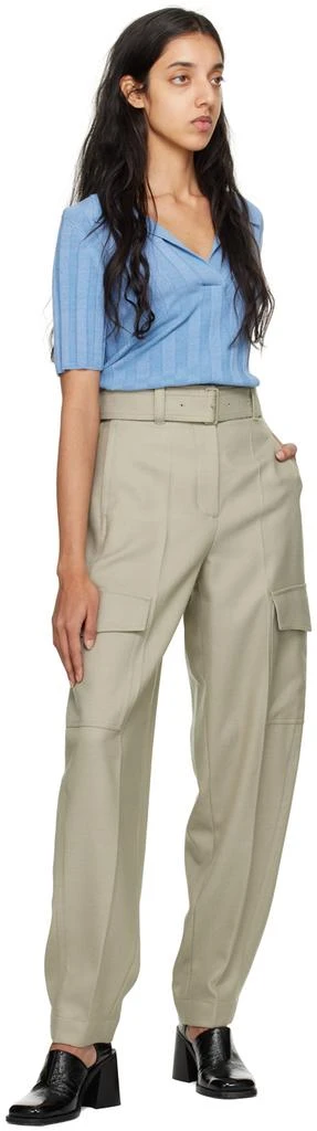 Joseph Taupe Devonport Trousers 4