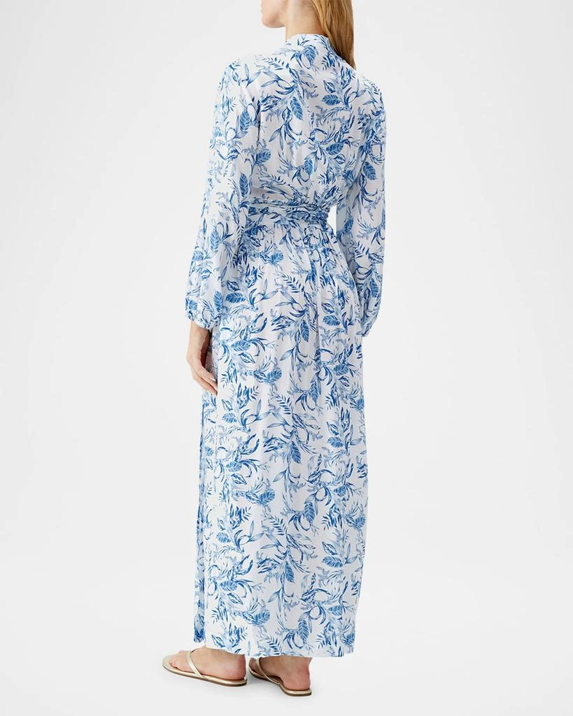 MELISSA ODABASH Rachel Wrap Maxi Dress 3