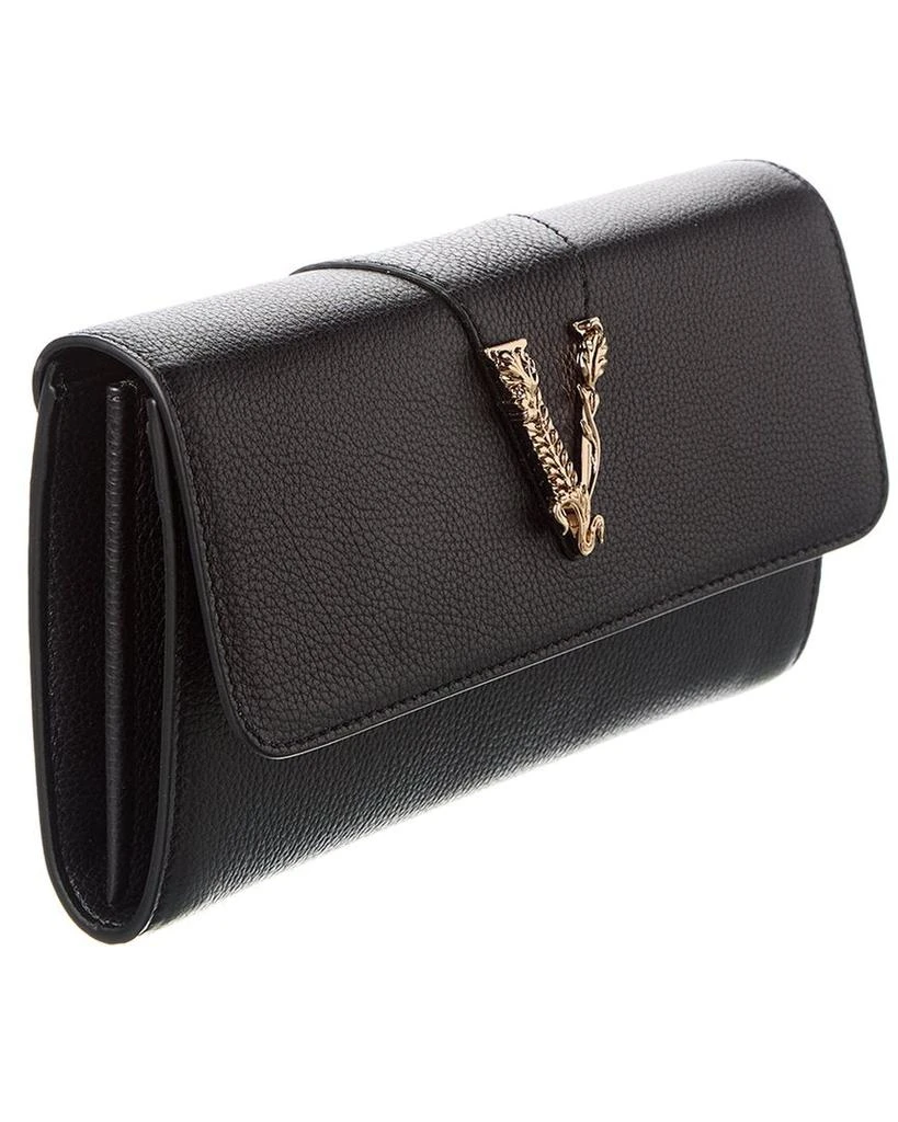 Versace Virtus Leather Wallet On Chain 3