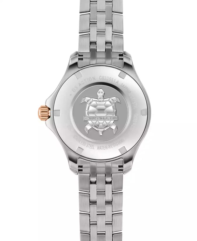 Certina Women's Swiss DS Action Diamond Accent Two-Tone Stainless Steel Bracelet Watch 34mm