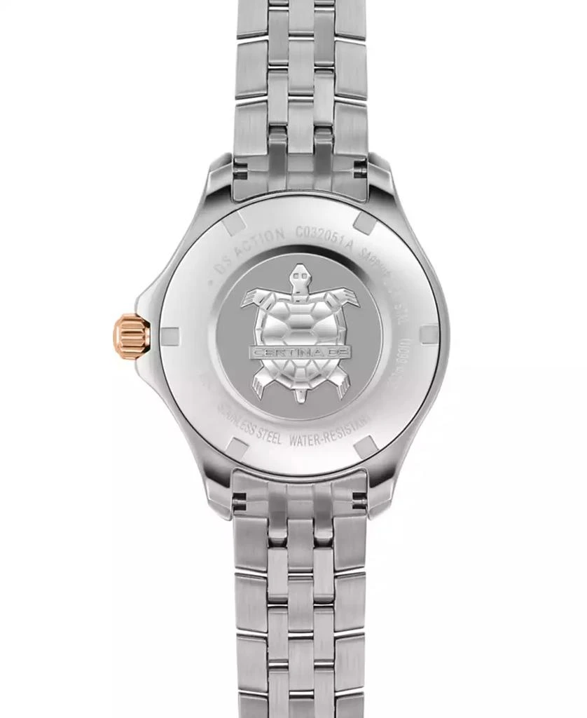 Certina Women's Swiss DS Action Diamond Accent Two-Tone Stainless Steel Bracelet Watch 34mm 2