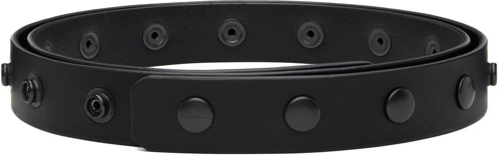 Rick Owens Black Concordians Snap Belt 1