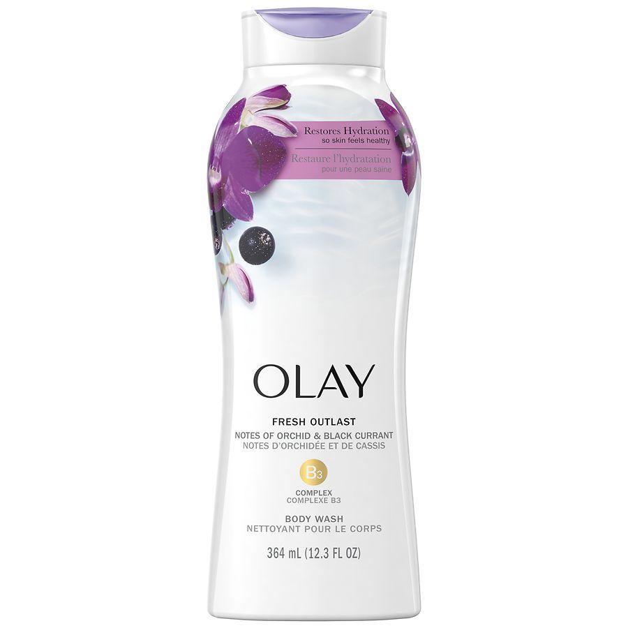 Olay Body Wash Orchid & Black Currant