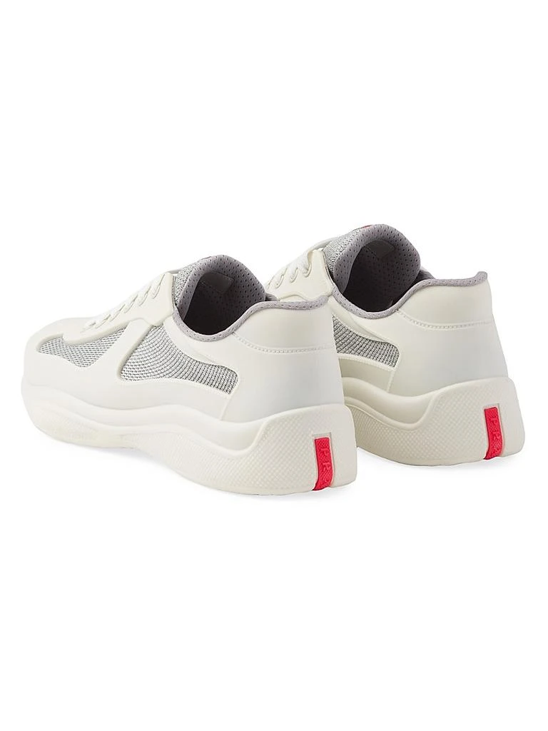 Prada Men's America's Cup Soft Rubber and Bike Fabric Sneakers 3