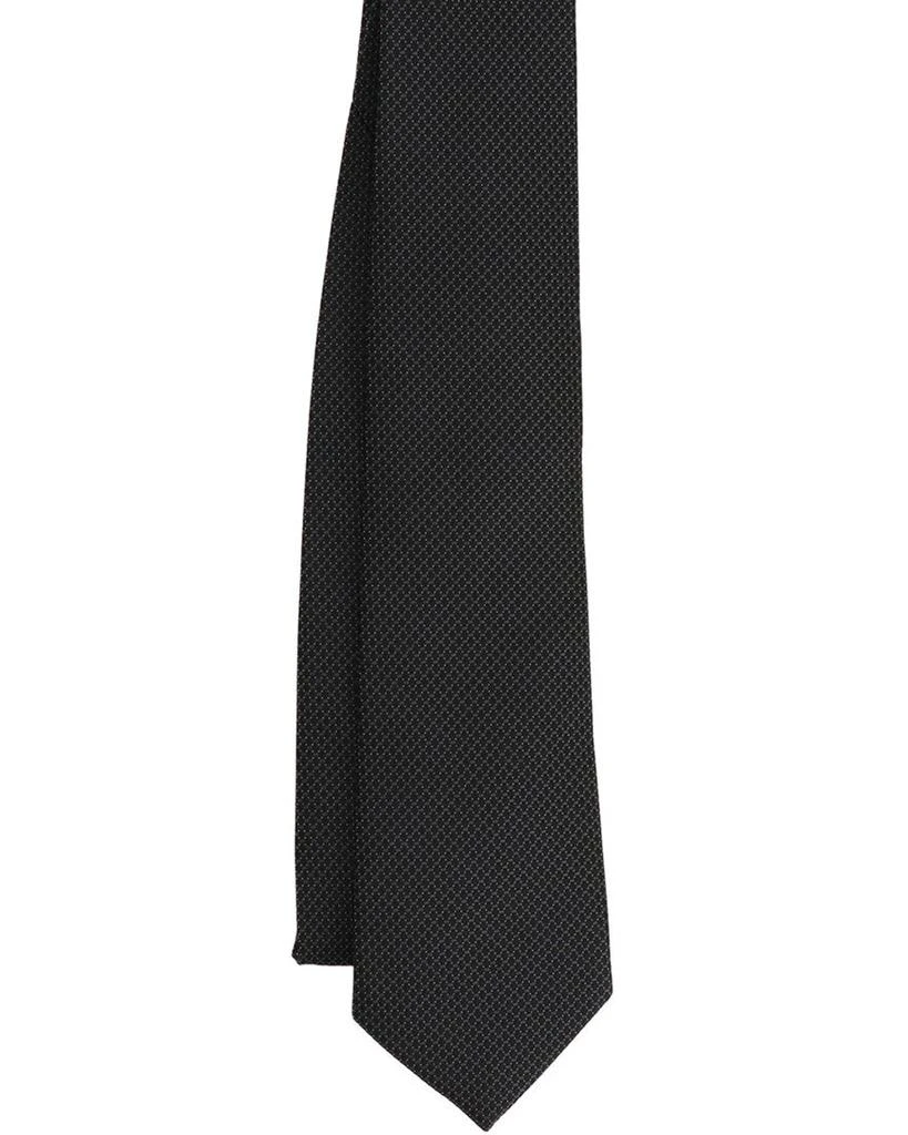Scotch & Soda Scotch & Soda Black Solid Neat Tie 2