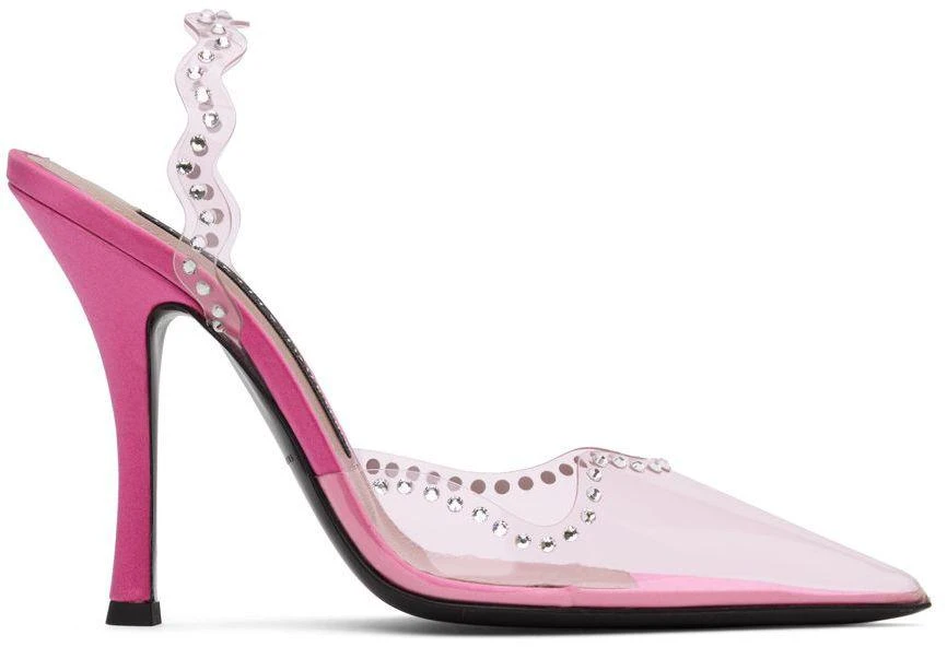 Les Petits Joueurs Pink Jerry Waves Heels 1