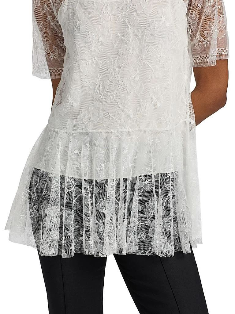 ADAM LIPPES Dido Chantilly Lace Top 6