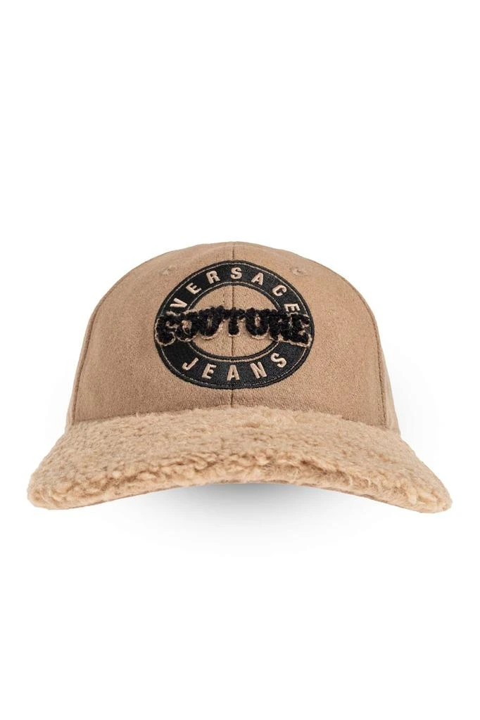 Shop Versace Jeans Couture Logo Embroidered Baseball Cap on  display picture 1