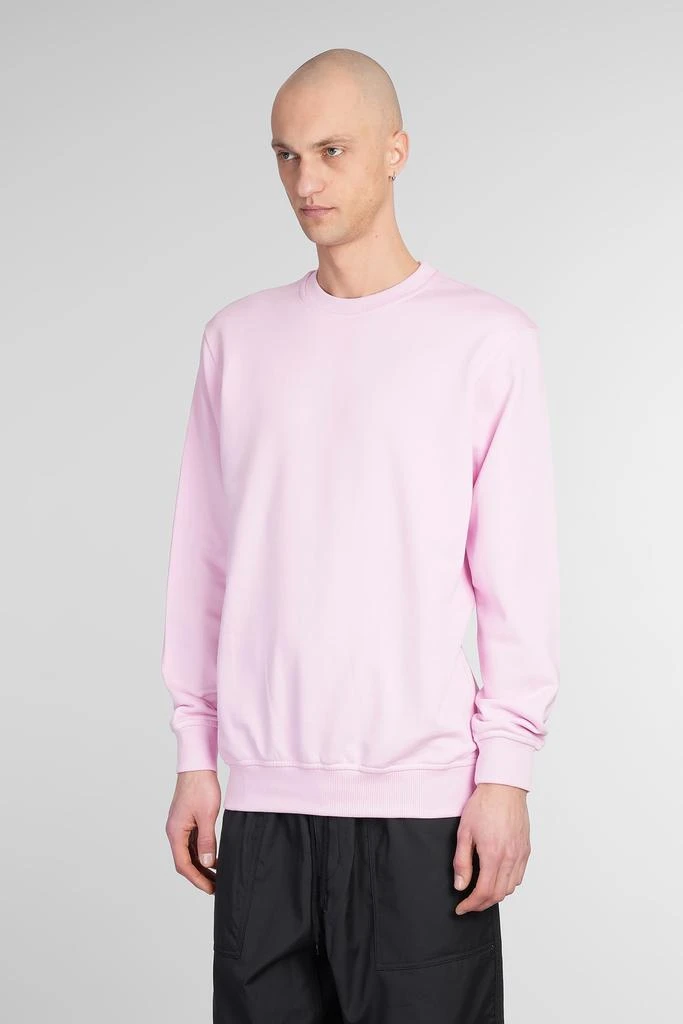 Comme des Garcons Sweatshirt In Rose-pink Cotton 4