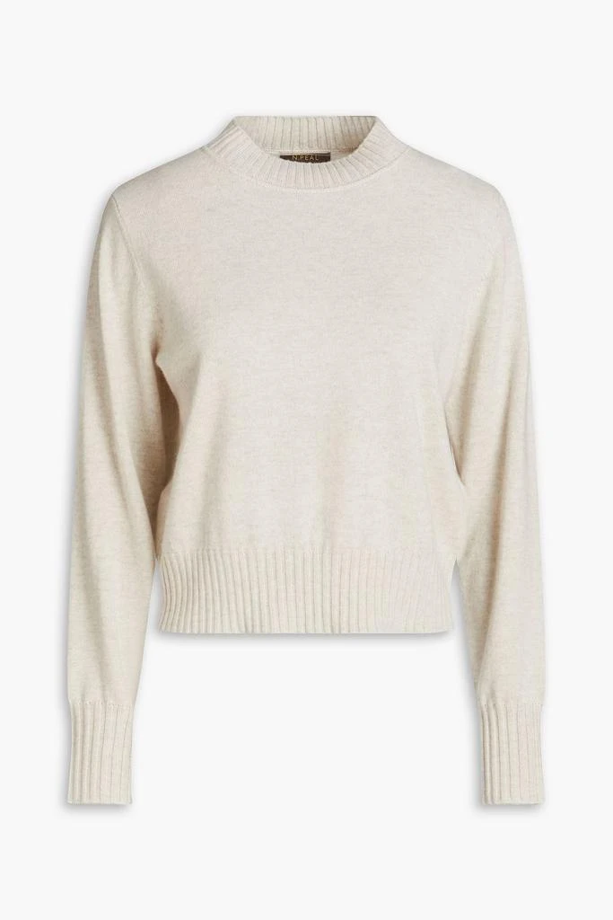 N.PEAL Mélange cashmere sweater 1