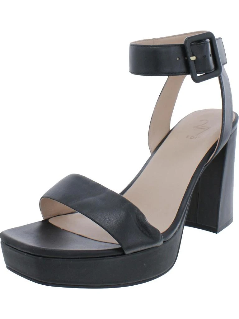 Naturalizer Jaselle Womens Leather Ankle Strap Heels 1