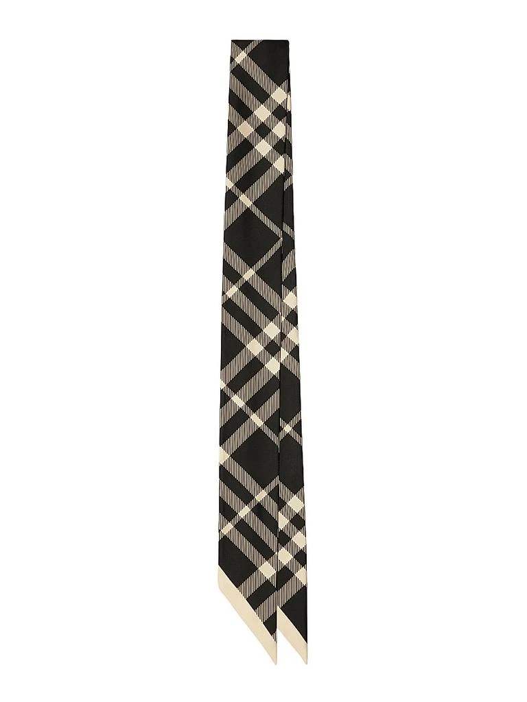 Burberry Check Silk Twilly Scarf 1