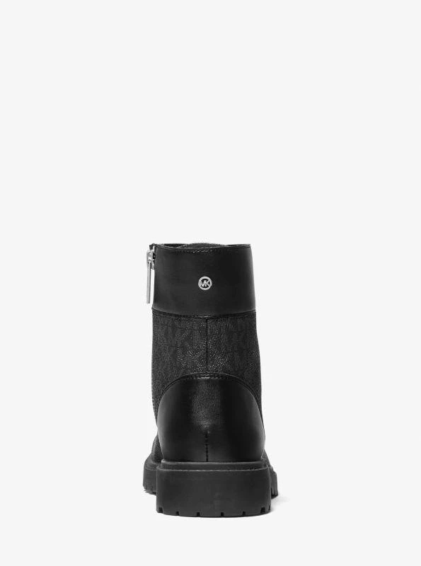 Michael Kors Alistair Signature Logo Combat Boot 4