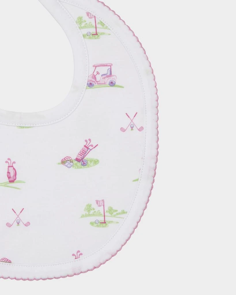 Kissy Kissy Girl's Fairway Foursome Blanket and Bib Set 4