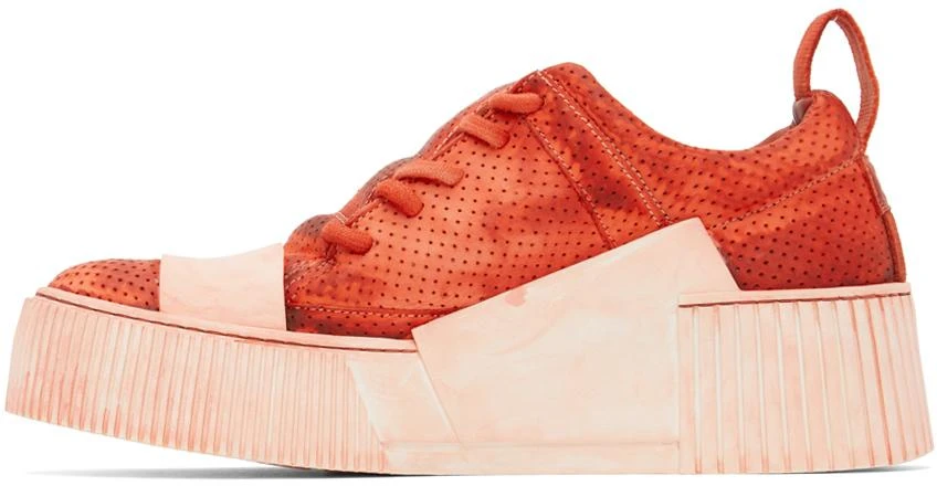 11 by Boris Bidjan Saberi SSENSE Exclusive Red Bamba 2.1 Sneakers 3