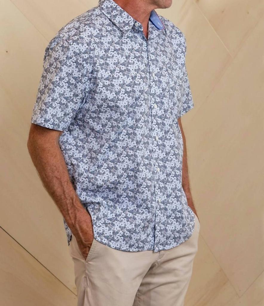 True Grit True Grit - Floral Oasis Short Sleeve Shirt
