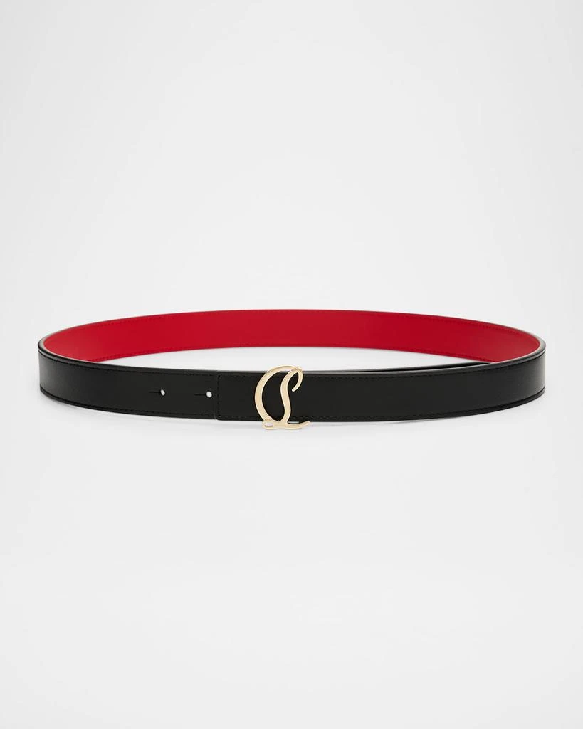 Christian Louboutin Loubi54 Reversible Belt in Leather 1