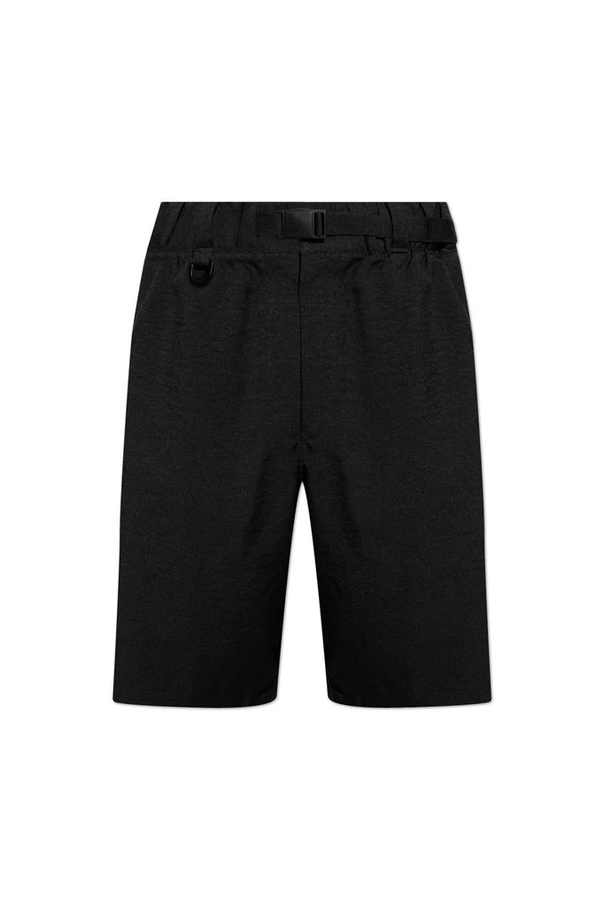 Y-3 Shorts with printed logo 1