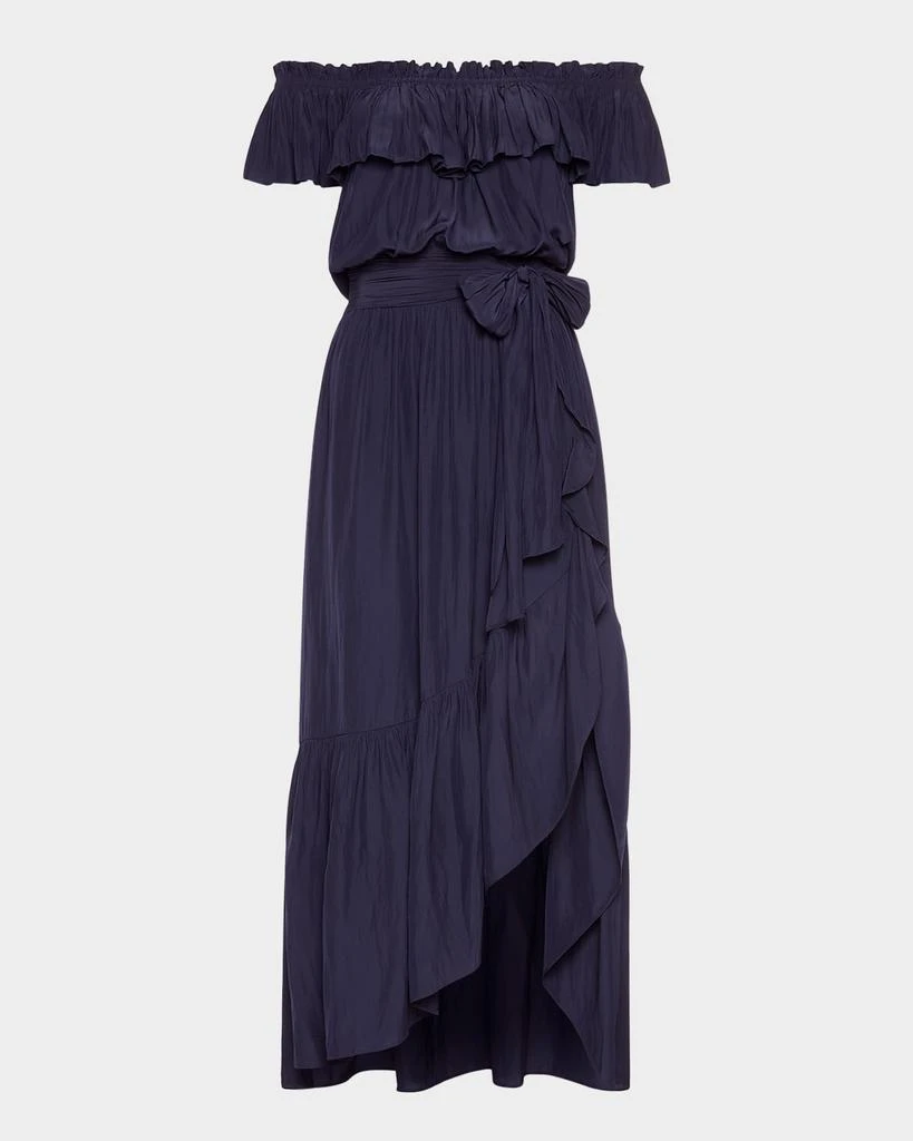 Ramy Brook Gloria Off-Shoulder Midi Dress 1