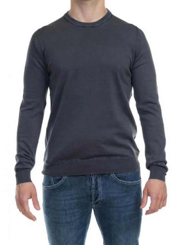 ALPHA STUDIO Alpha Studio - Round neck Long sleeve AU-4000CS 1001 ASFAL 1